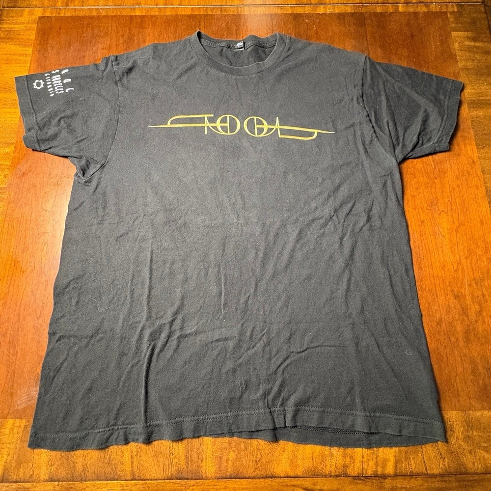 Tool Fear Inoculum Logo Black T-Shirt XL Sleeve Hit 23x28
